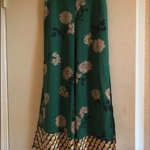 Pink and Green Floy Pants